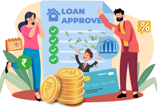 Loan Approved Icon Personal Loan Approved Online Instant Loan Approval Notification Approved Business Loan Online Quick Loan Approval Process